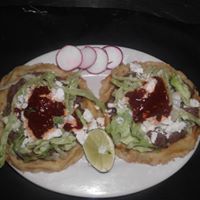 Order Sopes de Asada food online from Mexican Market Taqueria store, Albany on bringmethat.com