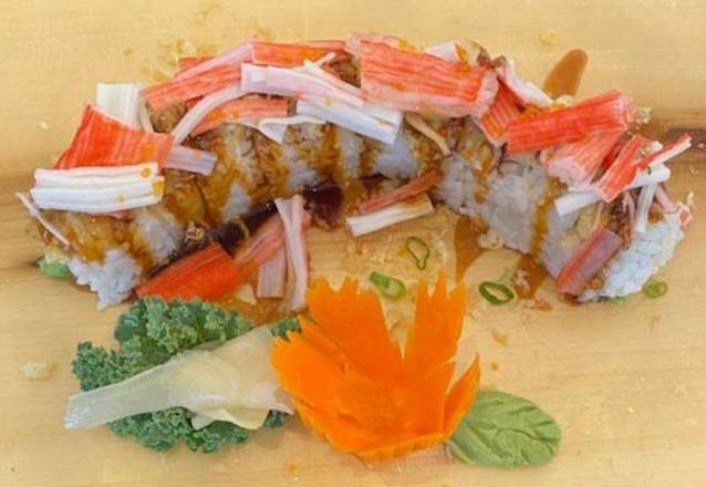 Order Crazy Crunch Roll food online from Taste of Thai and Sushi store, Houston on bringmethat.com