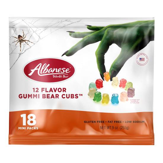 Order Albanese Halloween 12 Flavor Gummi Bear Cubs, Mini Packs, 18 CT food online from CVS store, WAYNE on bringmethat.com