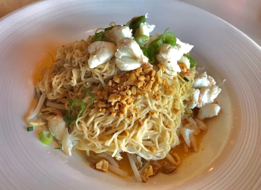 Order Crab Noodle food online from Hidden Garden Thai Cuisine store, Culver City on bringmethat.com