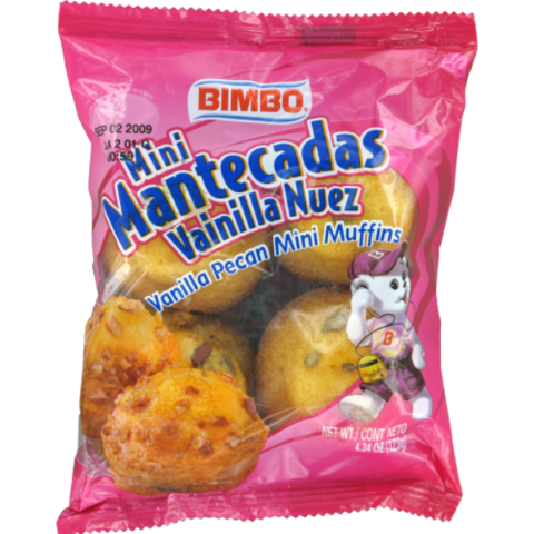 Order Bimbo Mini Mantecadas Vanilla Nuez 4 Count food online from 7-Eleven store, Lavon on bringmethat.com