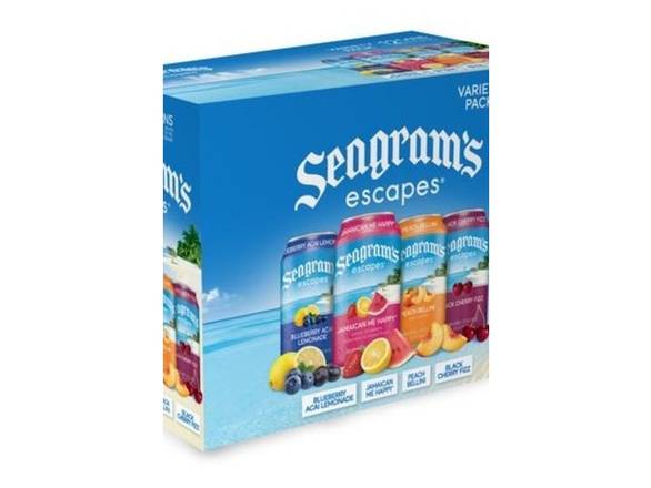 Order Seagrams Escapes Variety Pack - 12x 12oz Cans food online from Goody Goody Liquor store, Houston on bringmethat.com