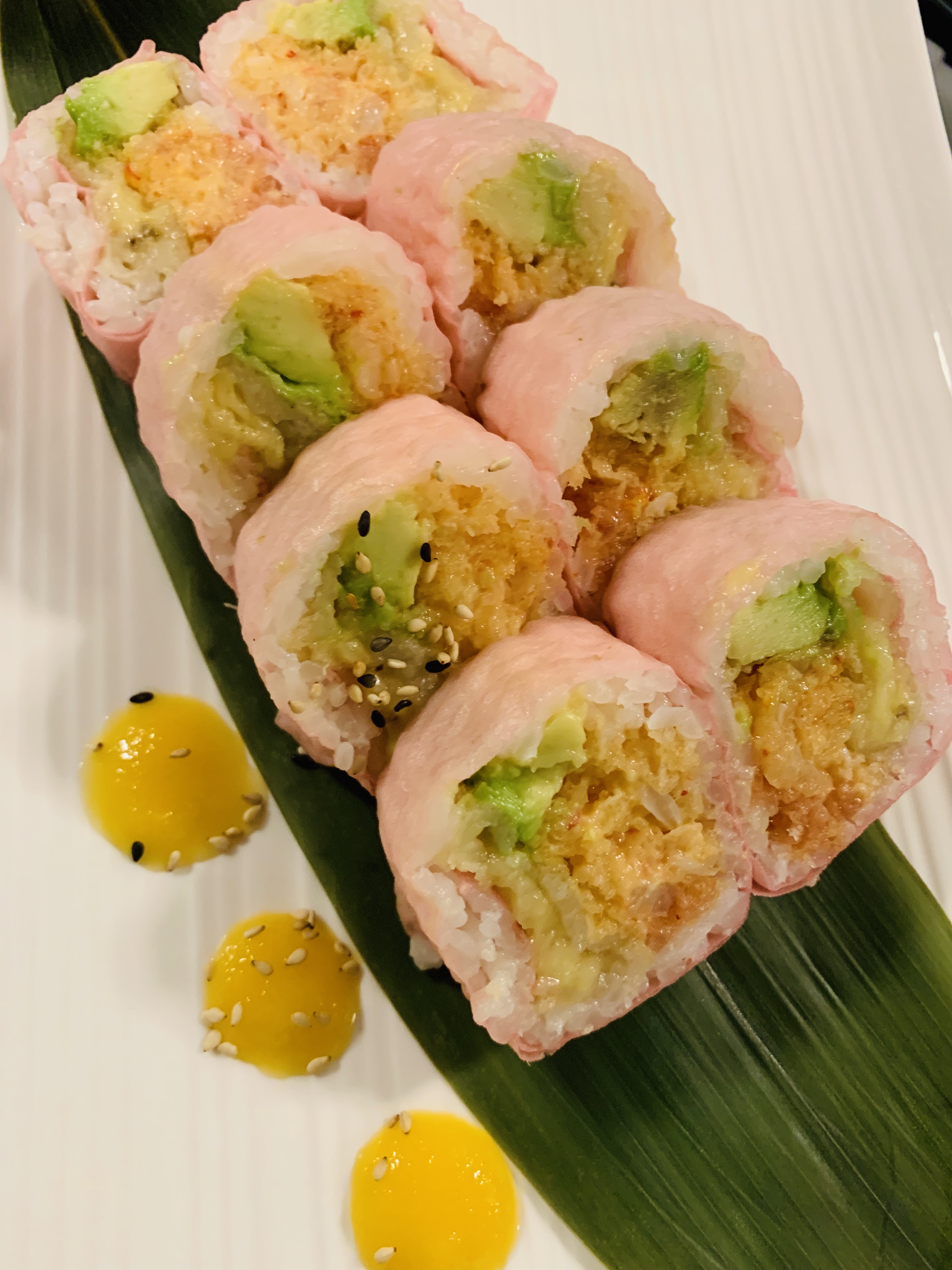 Order Pink Lady Roll food online from Bluefin Sushi store, Denville on bringmethat.com