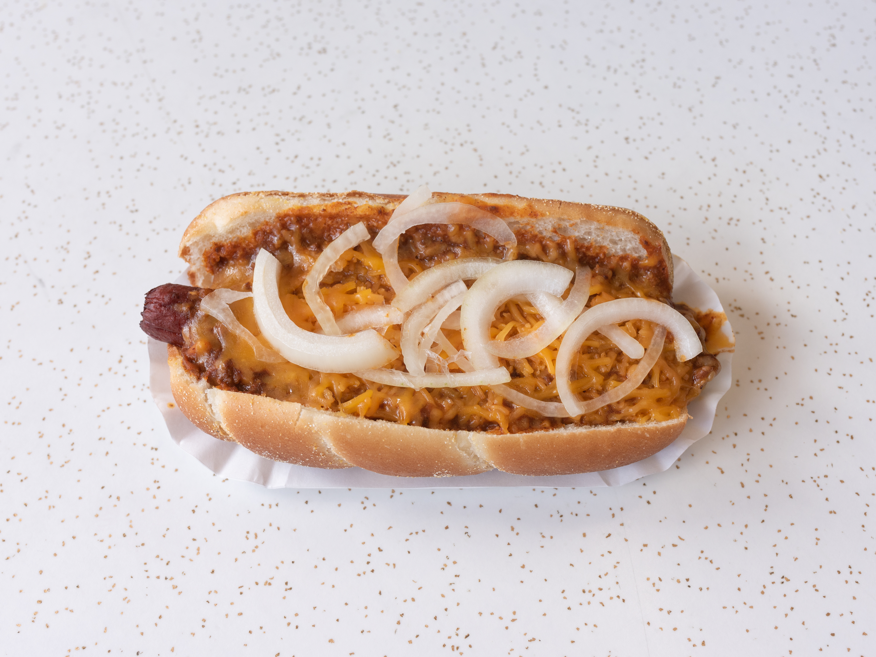 Order Chili Dog food online from Dudes Drive Inn store, Redding on bringmethat.com