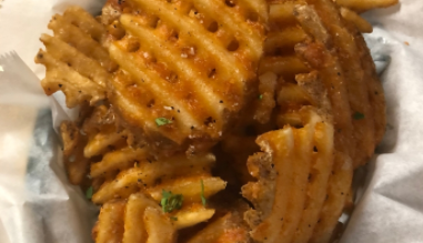 Order Waffle Fries food online from The Smiling Moose store, Cranberry Township on bringmethat.com