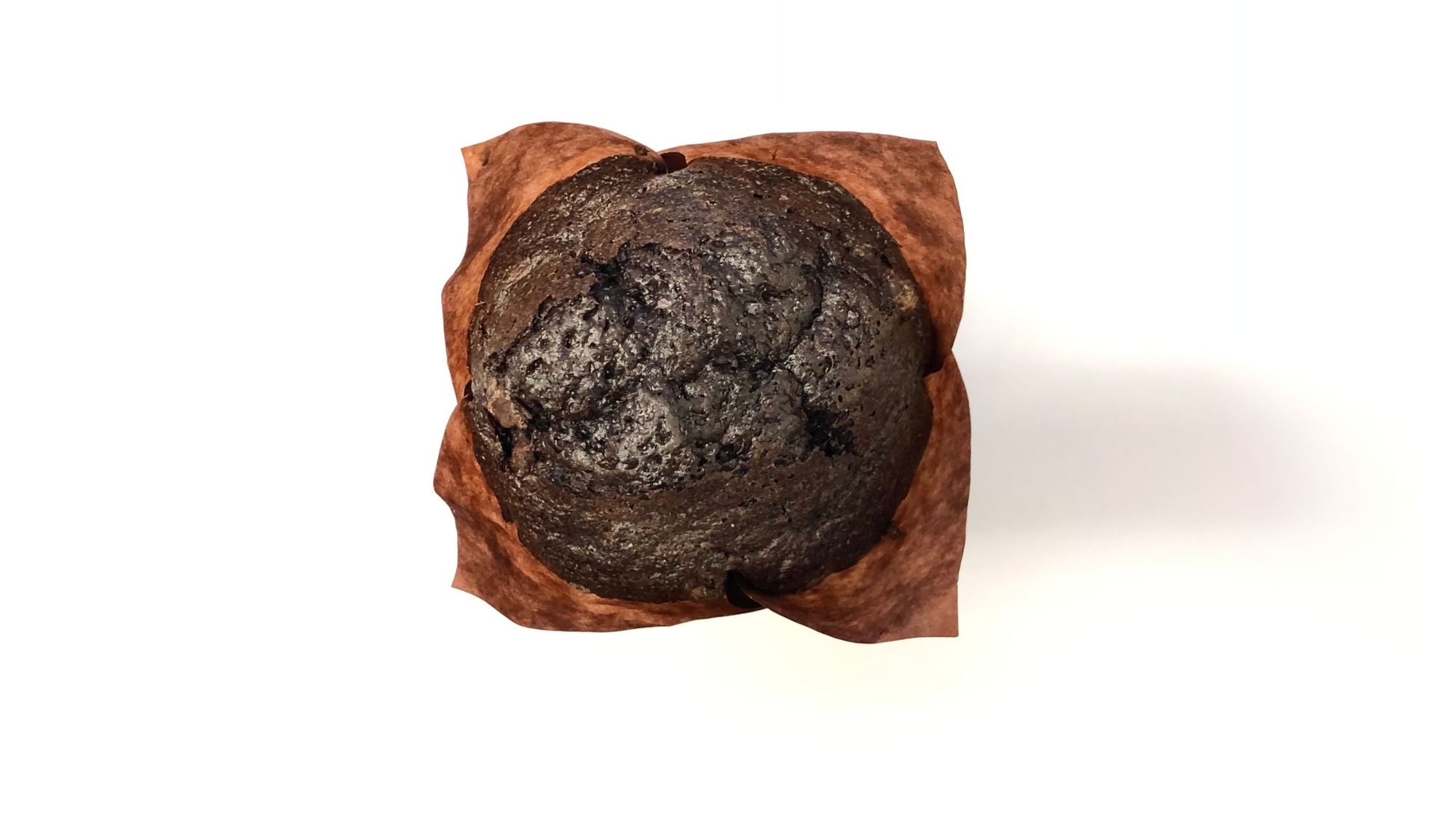 Order Muffin - Double Chocolate Chip food online from Bodhi Leaf Coffee Traders store, Orange on bringmethat.com