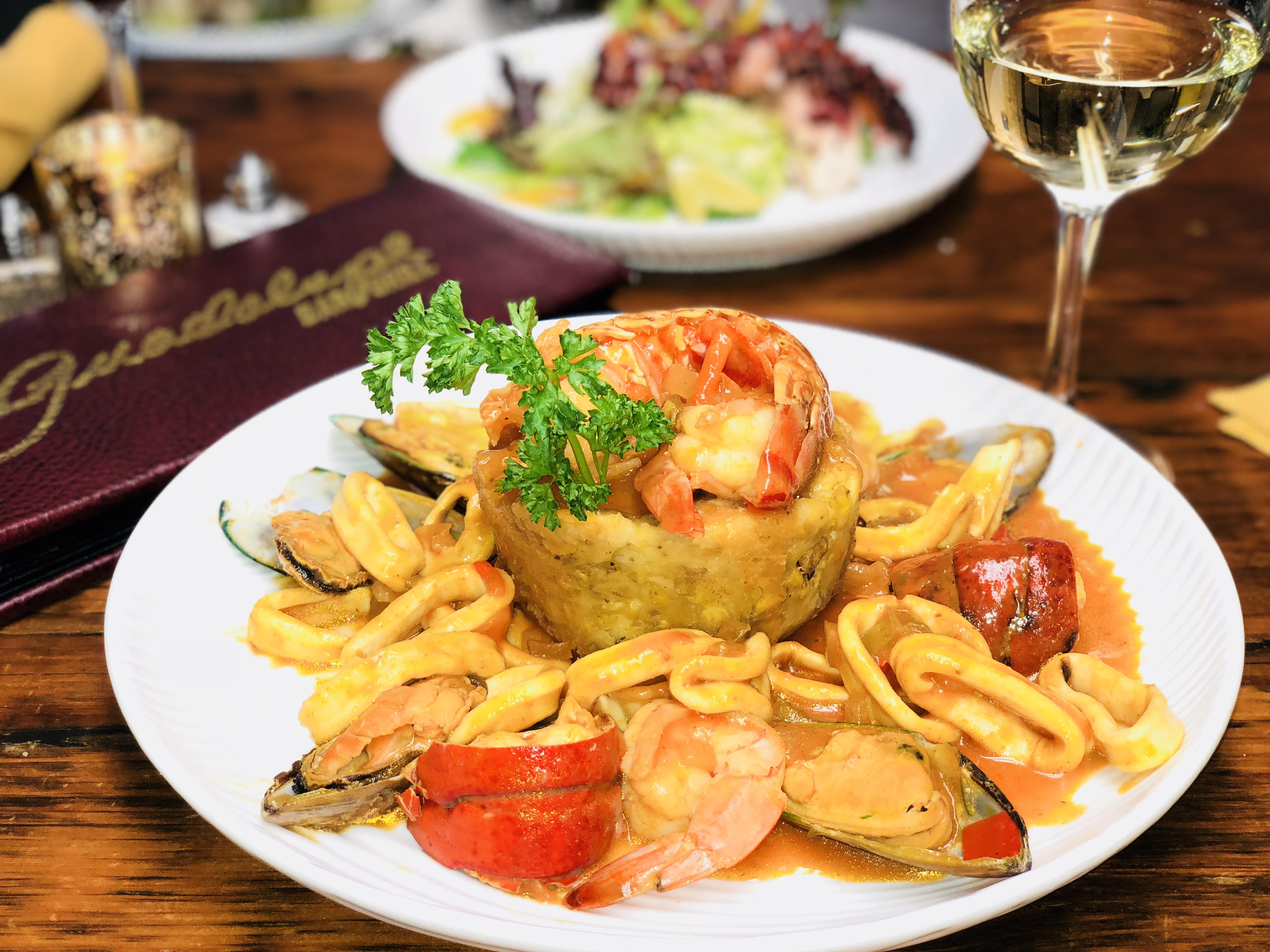 Order Seafood Mofongo food online from Guadalupe Restaurant store, New York on bringmethat.com