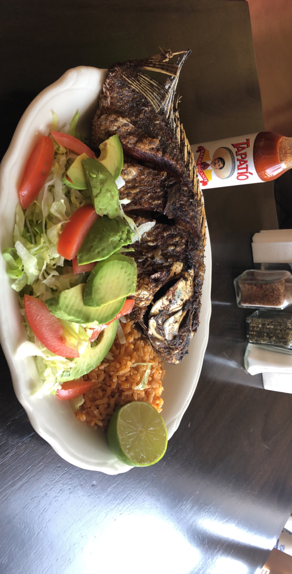 Order Big Fried Mojarra food online from Gayosso's Mexican Food store, Phoenix on bringmethat.com