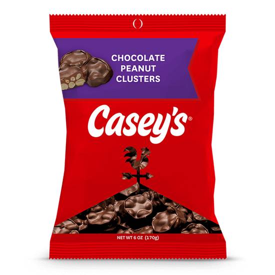 Order Casey's Chocolate Peanut Clusters 6oz food online from Casey store, Eldridge on bringmethat.com