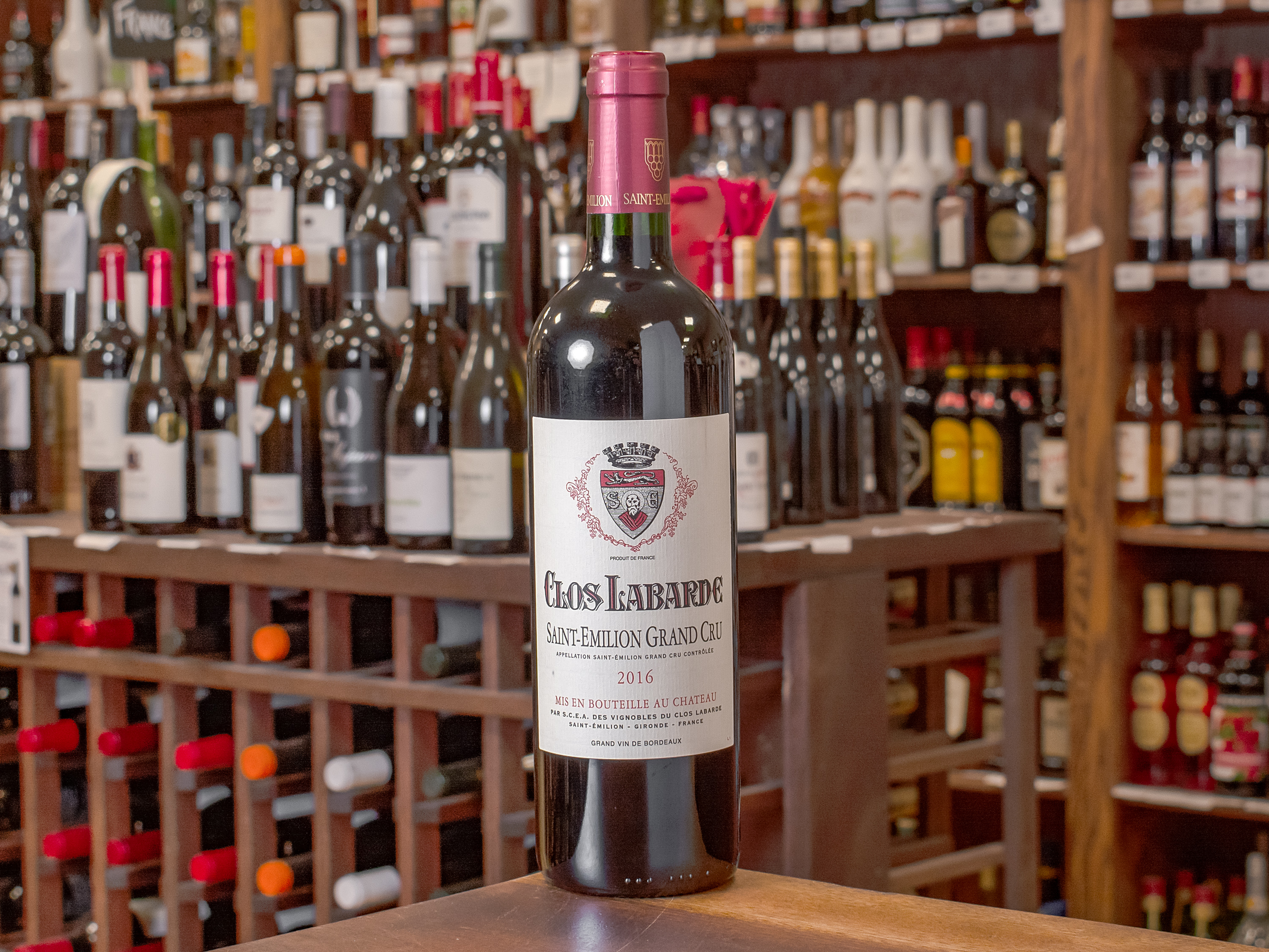 Order Clos Labarde St. Emilion 2015 food online from Corktree Fine Wines & Liquors store, Northport on bringmethat.com