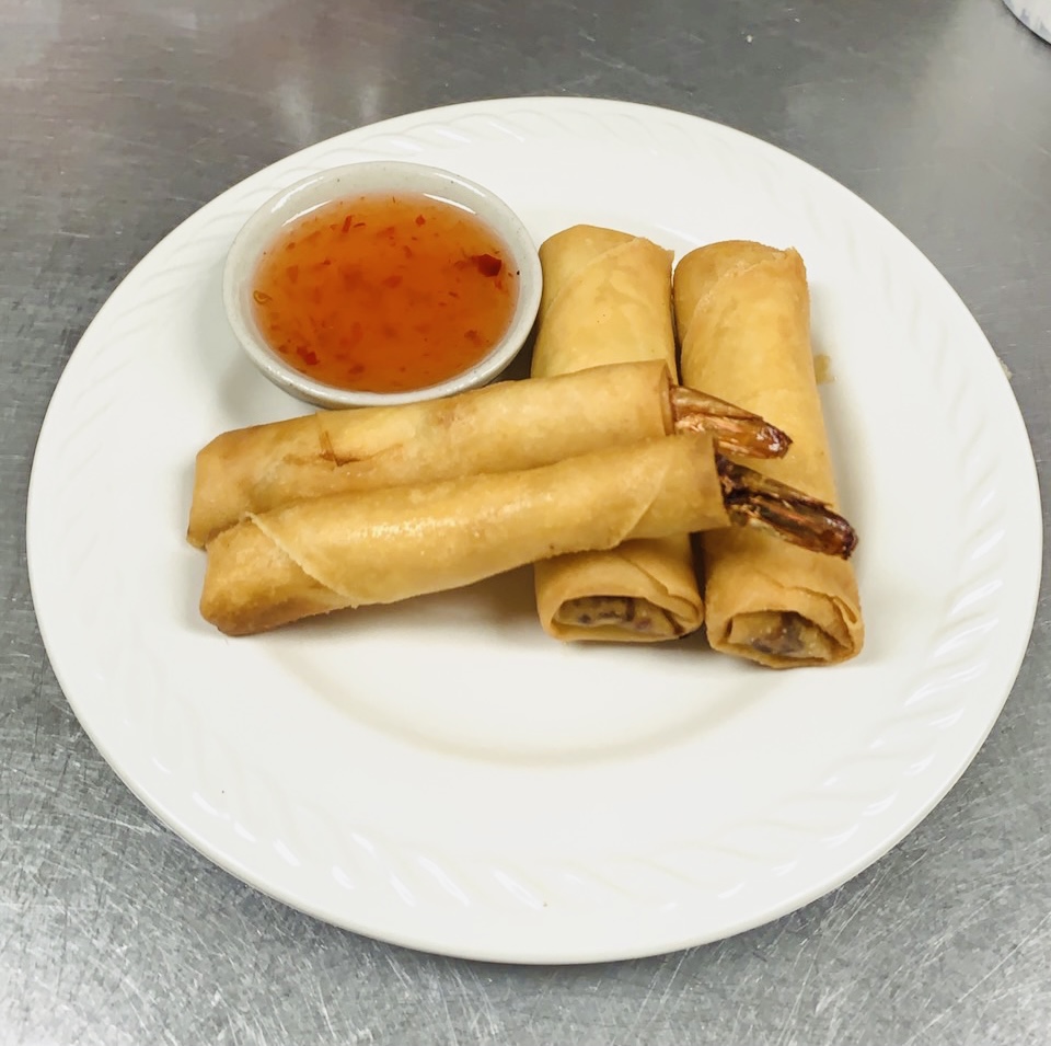 Order 2 Shrimps Rolls and 2 Spring Rolls  怒怒 food online from Taan Thai store, Bergenfield on bringmethat.com