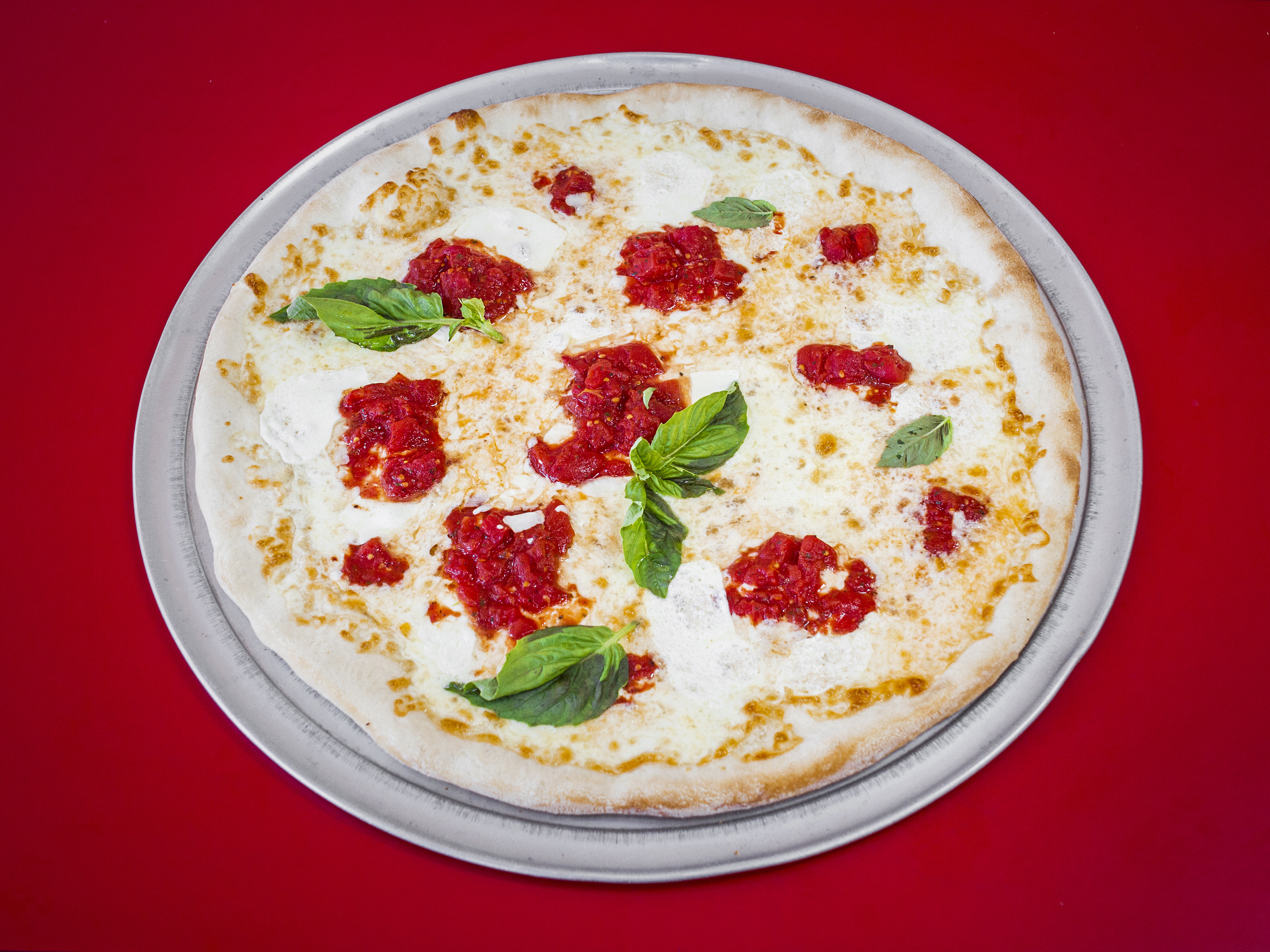 Order Margherita Pizza food online from Pizzata store, Hoboken on bringmethat.com