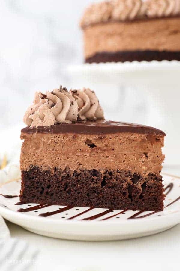 Order Chocolate Mousse Cake  food online from Shebamz Grill store, Albany on bringmethat.com