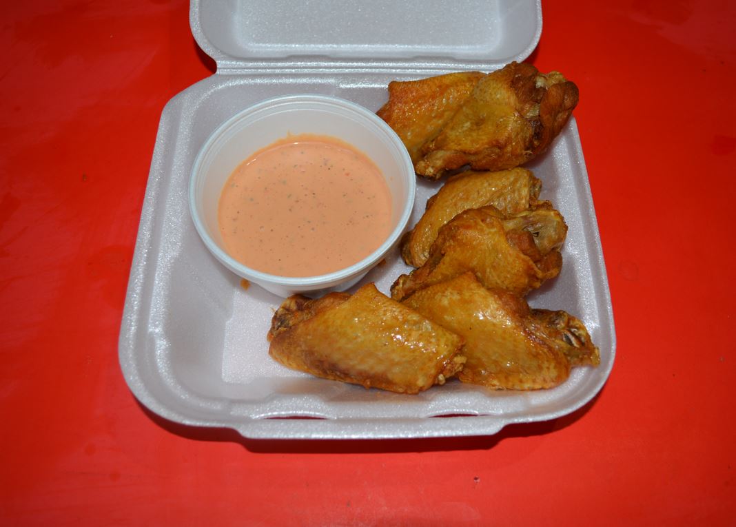 Order Shifu's Fried Chicken Wings (6pcs) food online from Canton Express store, Plano on bringmethat.com