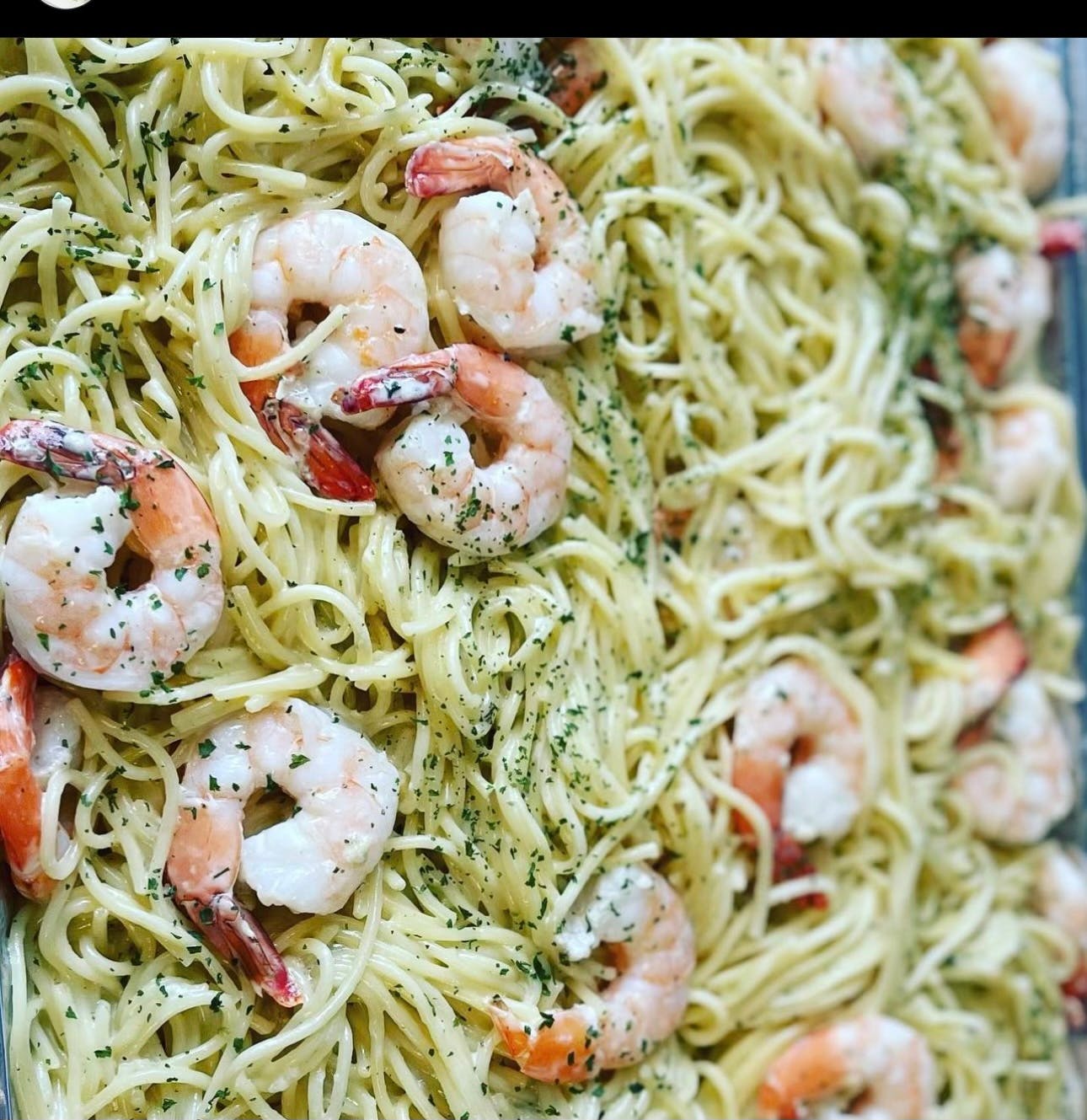 Order Shrimp Scampi - Entree food online from Four Brothers Pizza store, Westport on bringmethat.com
