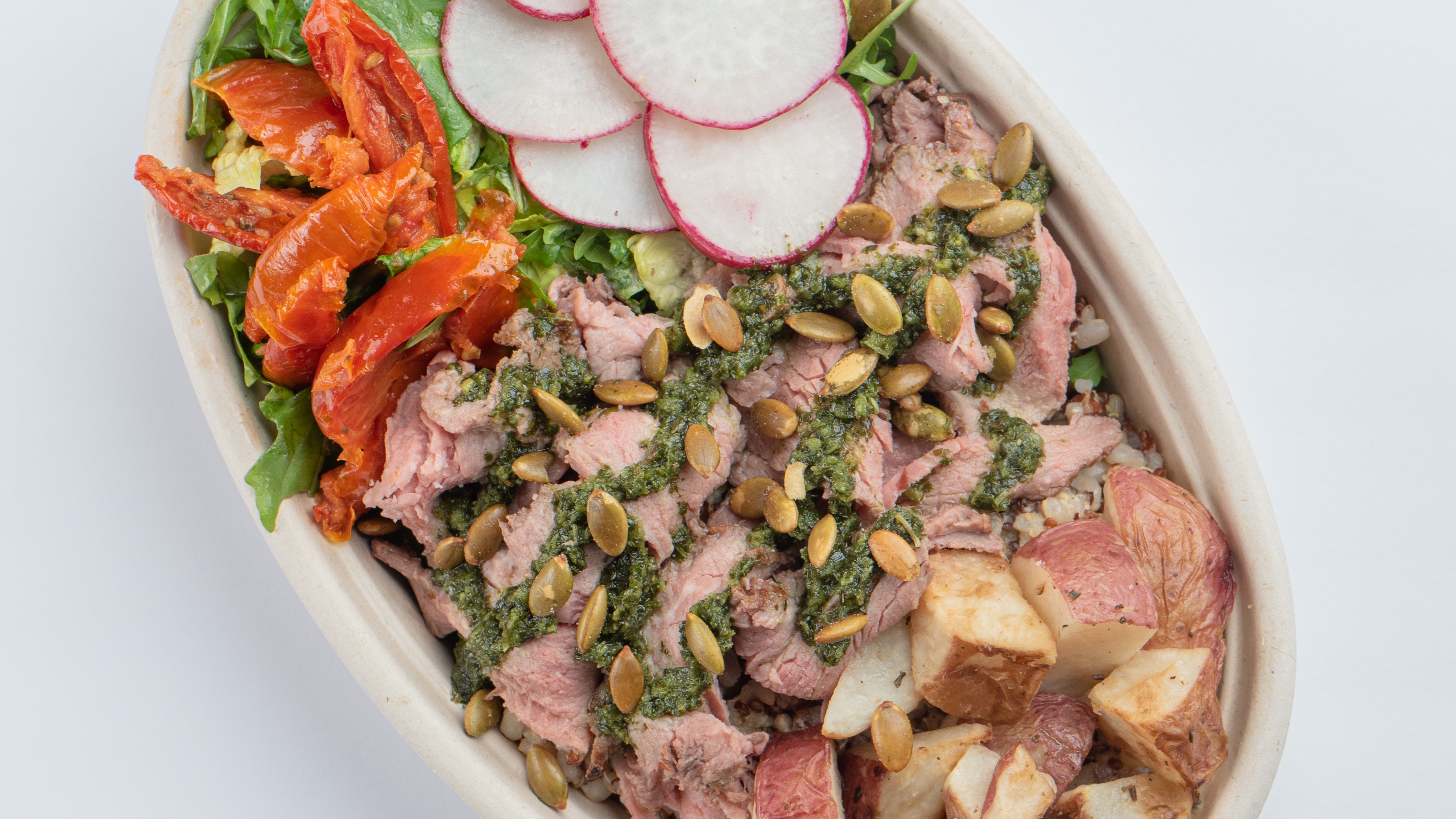 Order Chimichurri Steak and Potato Bowl food online from Vitality Bowls store, Southlake on bringmethat.com