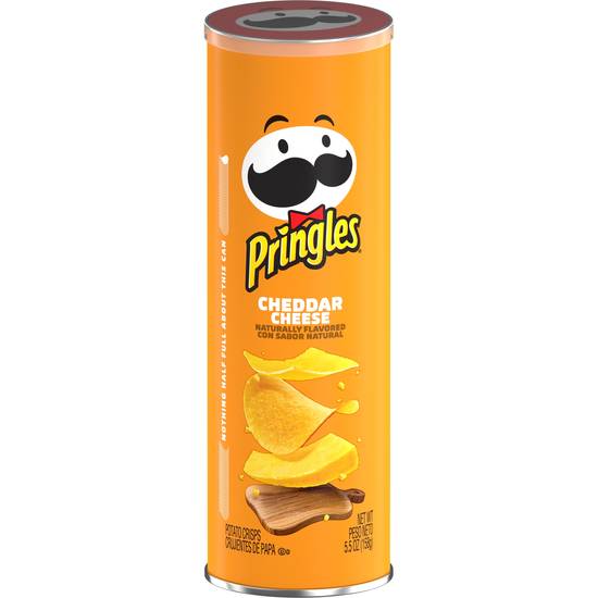Order Pringles Cheddar Cheese Potato Crisps, 5.5 OZ food online from Cvs store, FARGO on bringmethat.com