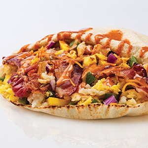 Order Awakin' with Bacon Pita food online from Pita Pit - Augusta store, Evans on bringmethat.com