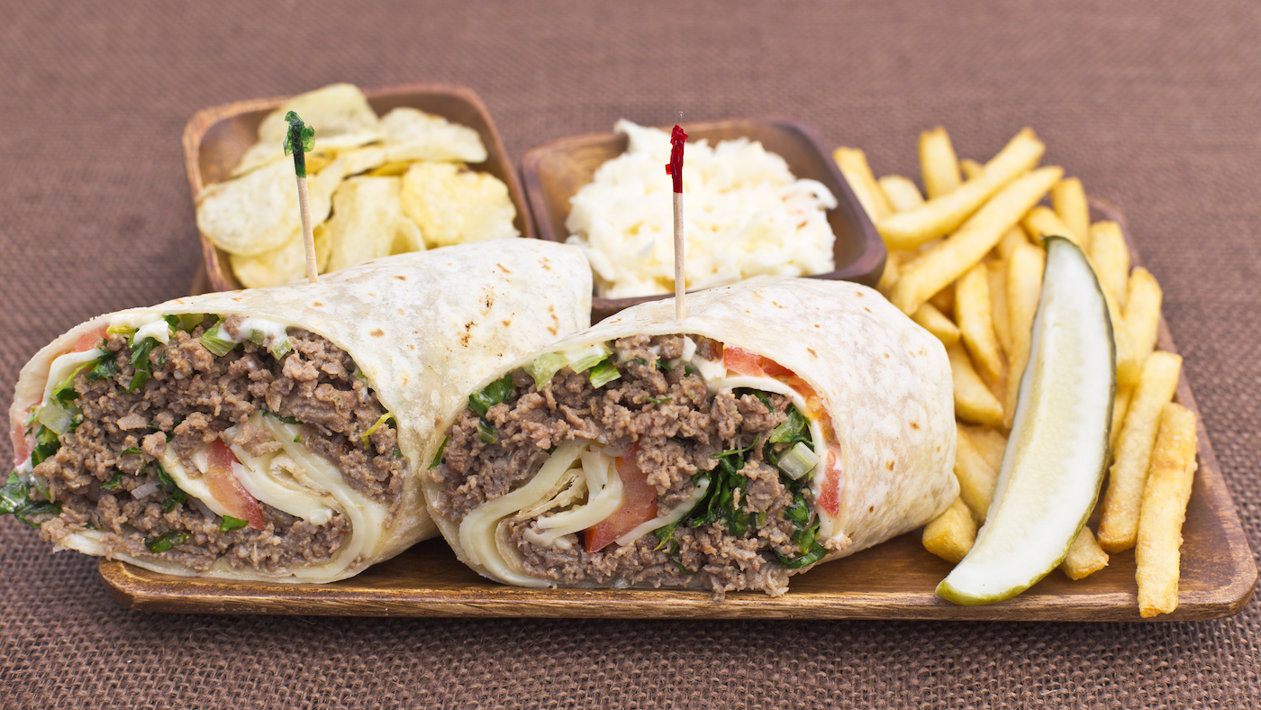 Order Steak and Cheese Wrap food online from Golden Grain store, East Greenbush on bringmethat.com