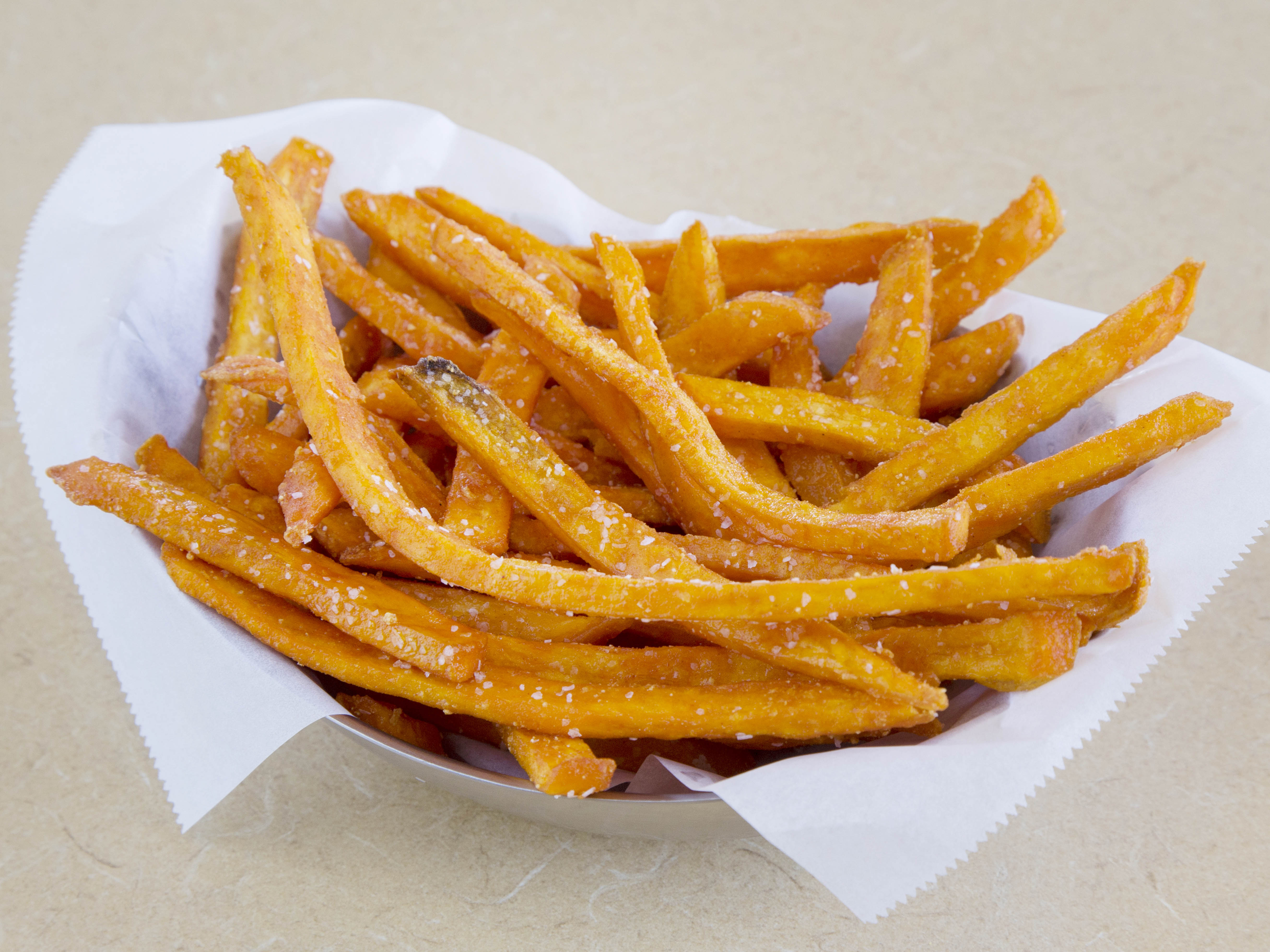 Order Sweet Potato Fries (Salted) food online from Crazy Mike Wings store, Goodyear on bringmethat.com