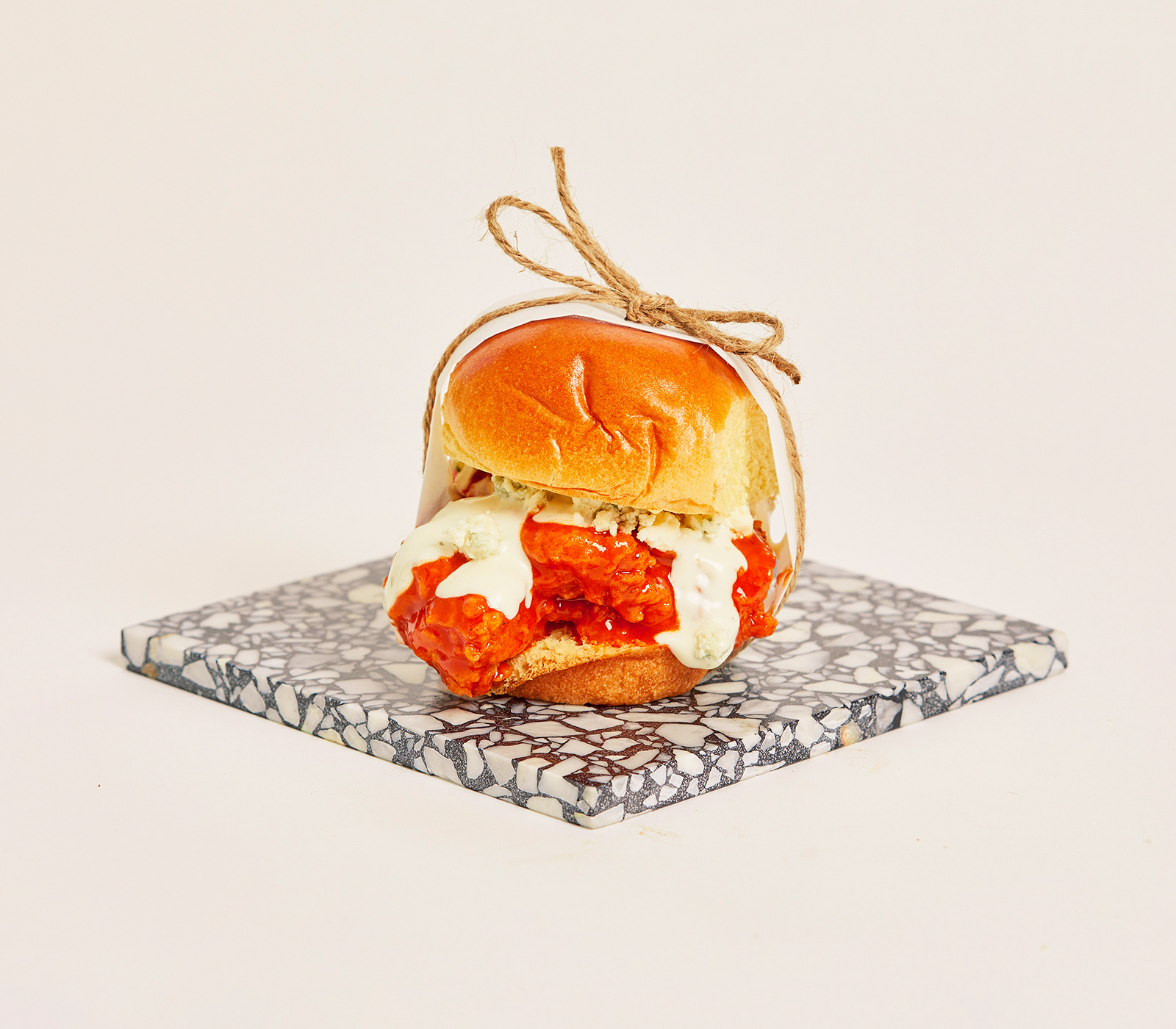 Order Buffalo Chicken Slider (2) food online from Tiny Buns store, Los Angeles on bringmethat.com