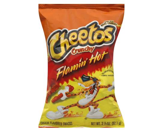 Order Cheetos Crunchy Extra Flamin Hot (3.75 oz) food online from Loma Mini Market store, Long Beach on bringmethat.com