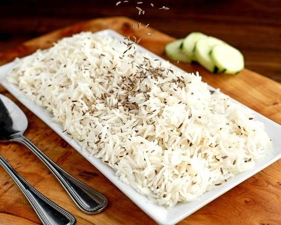 Order Jeera Rice food online from Aga Restaurant & Catering store, Houston on bringmethat.com