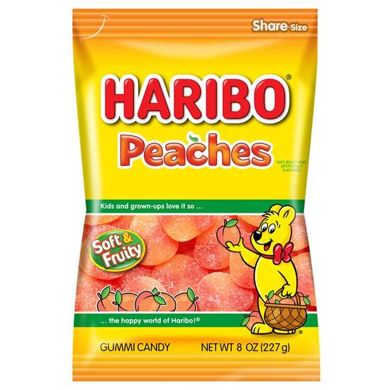 Order Haribo Peaches Gummi Candy, 8 OZ food online from Cvs store, SPANISH FORT on bringmethat.com