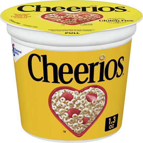 Order Cheerios Cereal Cup With Whole Grain Oats food online from Route 7 Food Mart store, Norwalk on bringmethat.com