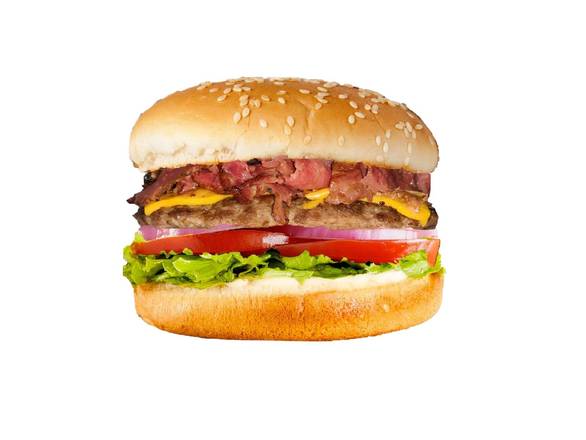 Order Pastrami Burger food online from Super Burger store, Clovis on bringmethat.com
