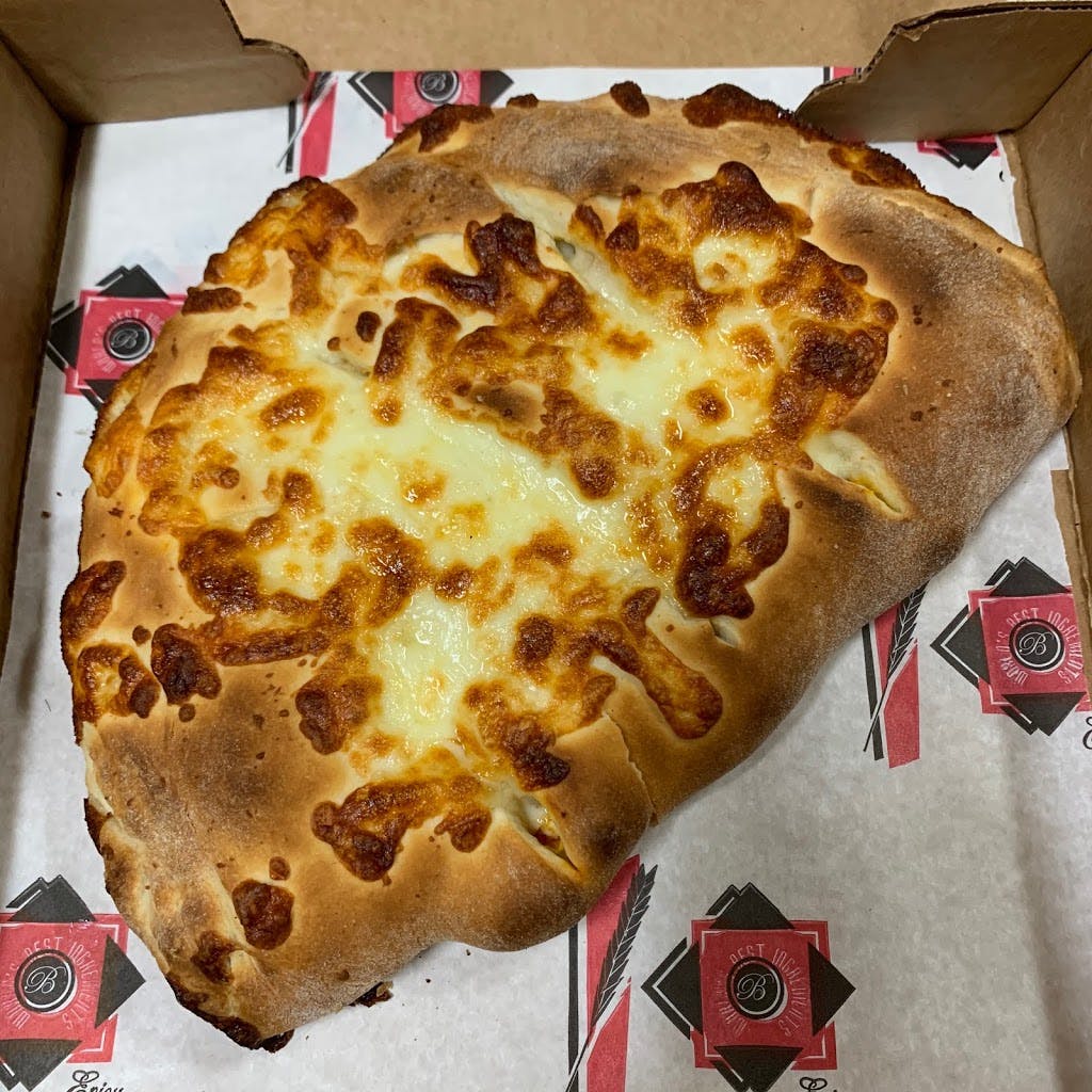Order Cheese Calzone - Small food online from Pizza 24 store, Dorchester on bringmethat.com