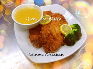 Order S15. Lemon Chicken  柠檬鸡 food online from Green Tea Bistro store, Mesa on bringmethat.com