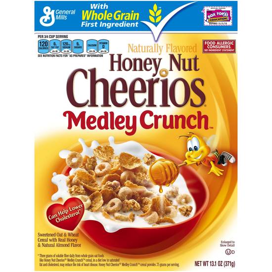 Order General Mills Honey Nut Cheerios Medley Crunch Cereal food online from Cvs store, WEST COVINA on bringmethat.com
