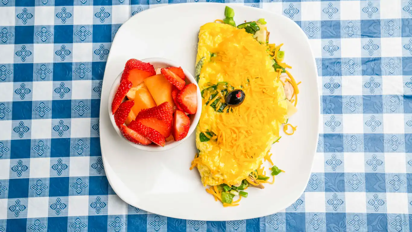Order Denver Omelette food online from Country Waffles store, Citrus Heights on bringmethat.com