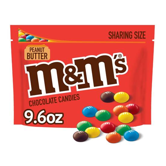 Order M&M'S, Peanut Butter Milk Chocolate Candy Sharing Size Bag, 9.6 Oz food online from Cvs store, MONTEZUMA on bringmethat.com