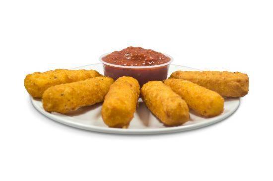 Order 6 Mozzarella Sticks food online from Geno's Pizza & Cheesesteaks store, Gilbert on bringmethat.com