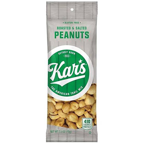 Order Kars Nuts Roasted & Salted Peanuts food online from Exxon Food Mart store, Port Huron on bringmethat.com