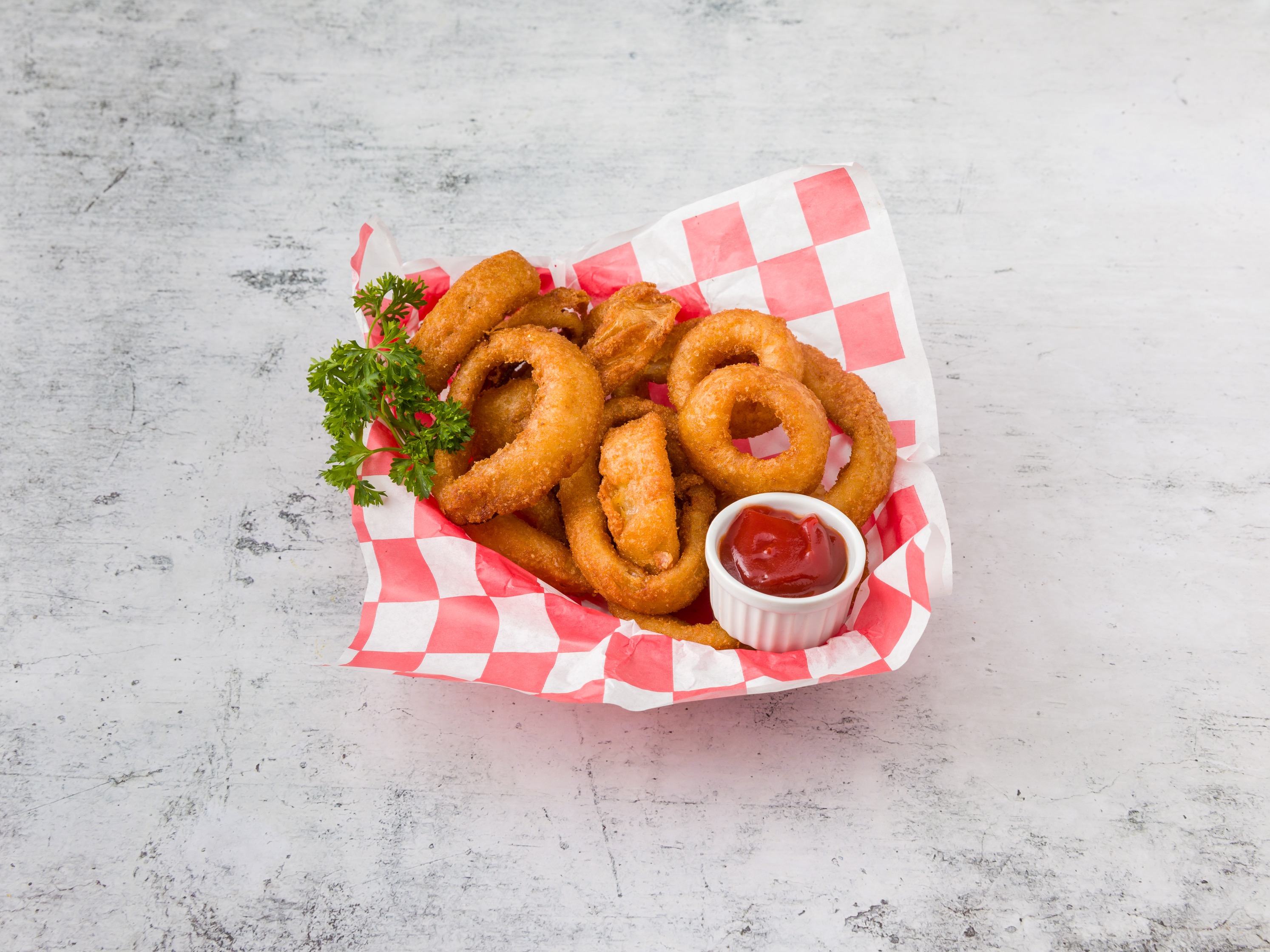 Order Battered Onion Rings food online from Philly's Phatties store, Oaklyn on bringmethat.com