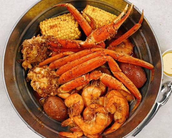 Order (B). Shrimp With No Heads & Crab Legs food online from Matthews Crab House store, Matthews on bringmethat.com