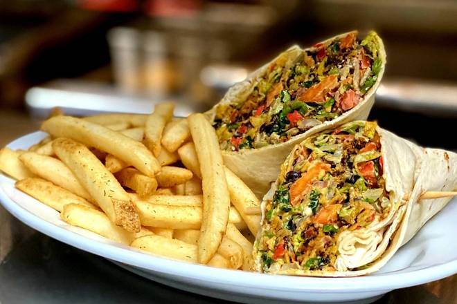 Order SOUTHWEST VEGGIE WRAP food online from 54th Street Grill & Bar - store, St. Louis on bringmethat.com