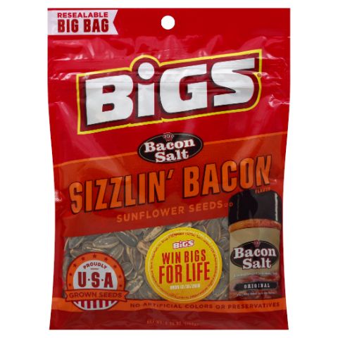 Order BIGS Bacon Salt Sizzln Bacon 5.35oz food online from 7-Eleven store, Lavon on bringmethat.com