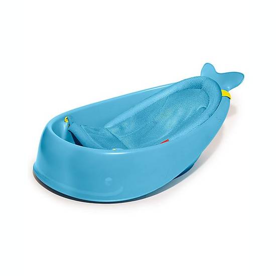 Order SKIP*HOP® Moby® Smart Sling™ 3-Stage Tub in Blue food online from Buybuy Baby store, Snellville on bringmethat.com