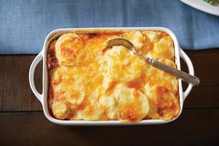 Order Cheesy Potatoes Au Gratin food online from HoneyBaked Ham - Wake Forest store, Raleigh on bringmethat.com