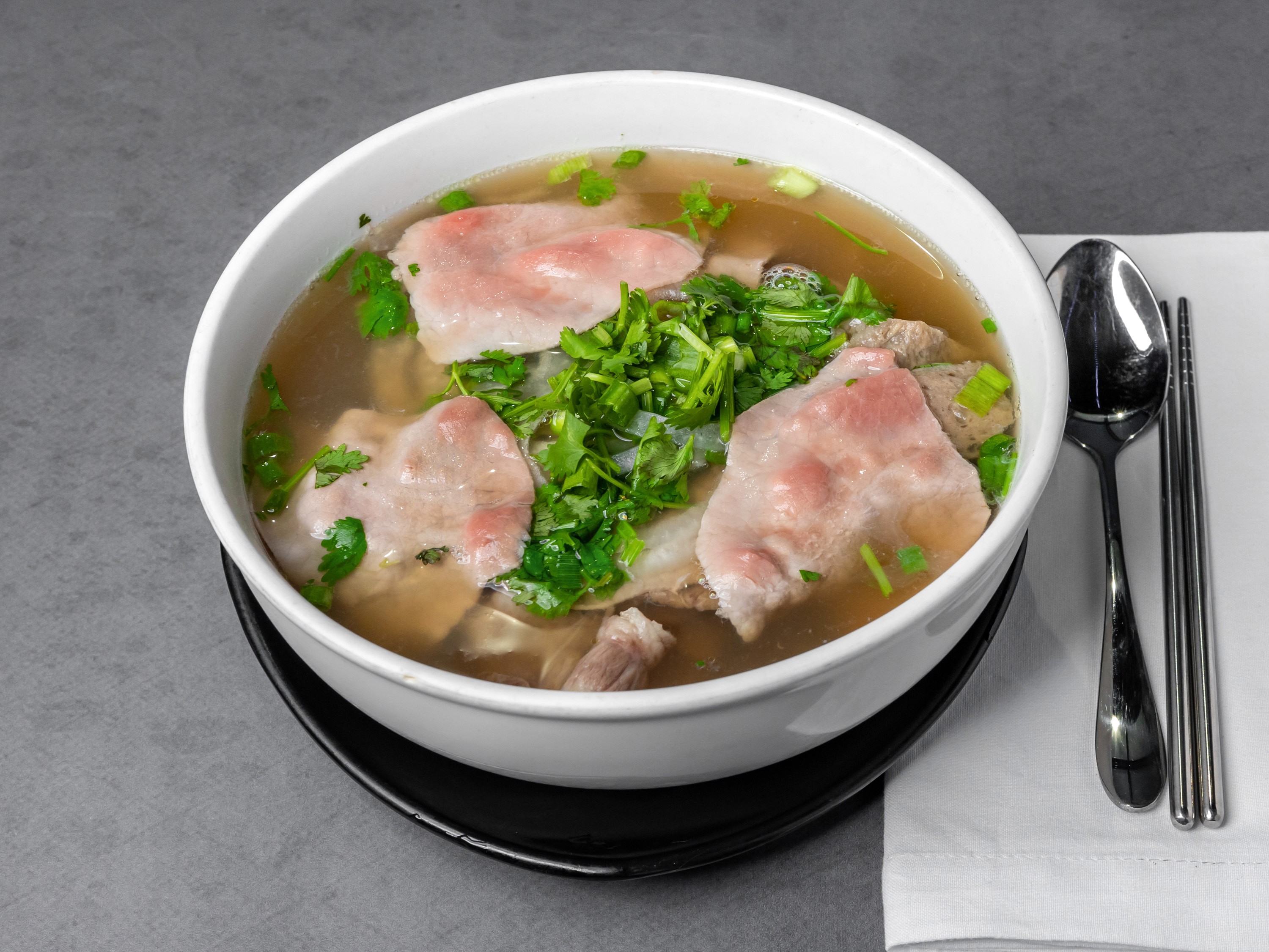 Order 6. T-Bowl (house special combo Pho) food online from T-Pho Noodle And Grill store, Fontana on bringmethat.com