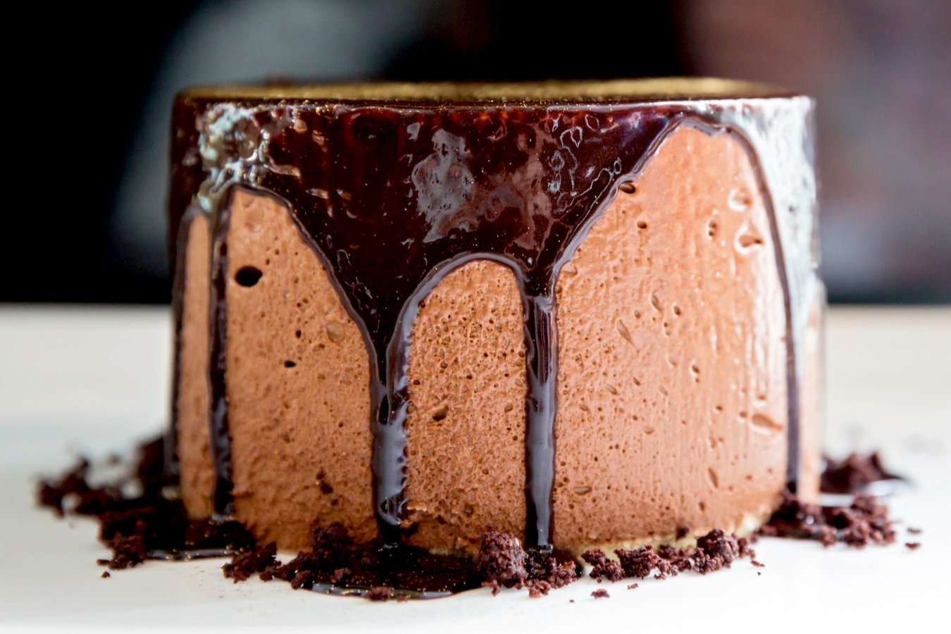 Order Chocolate Mousse Cake food online from Marco's Italian Ristorante store, San Francisco on bringmethat.com