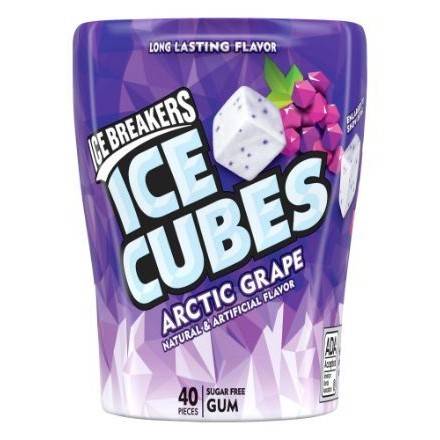 Order Ice Breakers Arctic Grape Gum (3.24 oz) food online from 7-Eleven By Reef store, Marietta on bringmethat.com