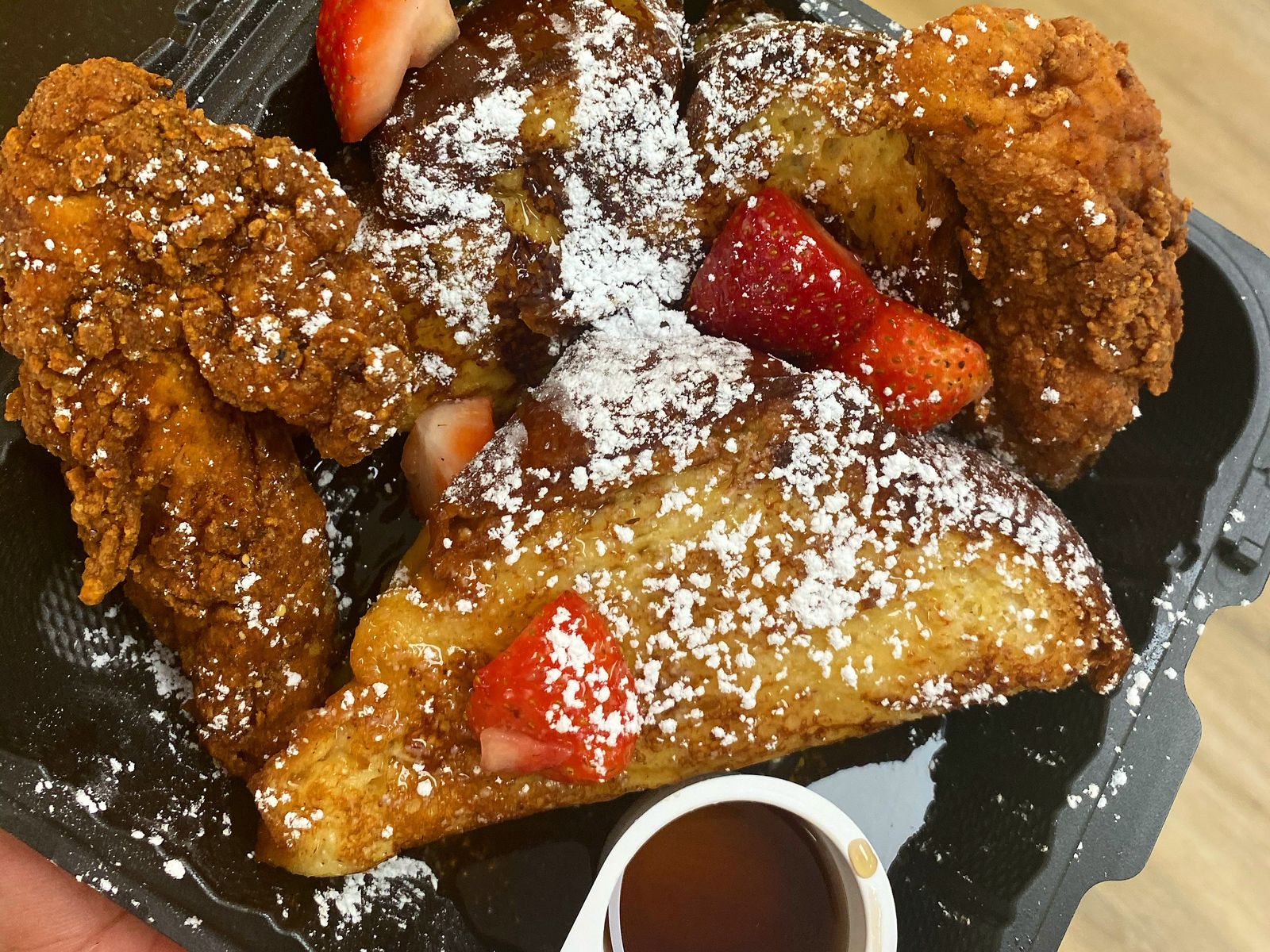 Order Chicken & French Toast food online from Brunch Gods store, Woodlawn on bringmethat.com