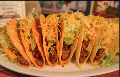 Order Small Hard Tacos food online from California Taco Shop store, Providence on bringmethat.com