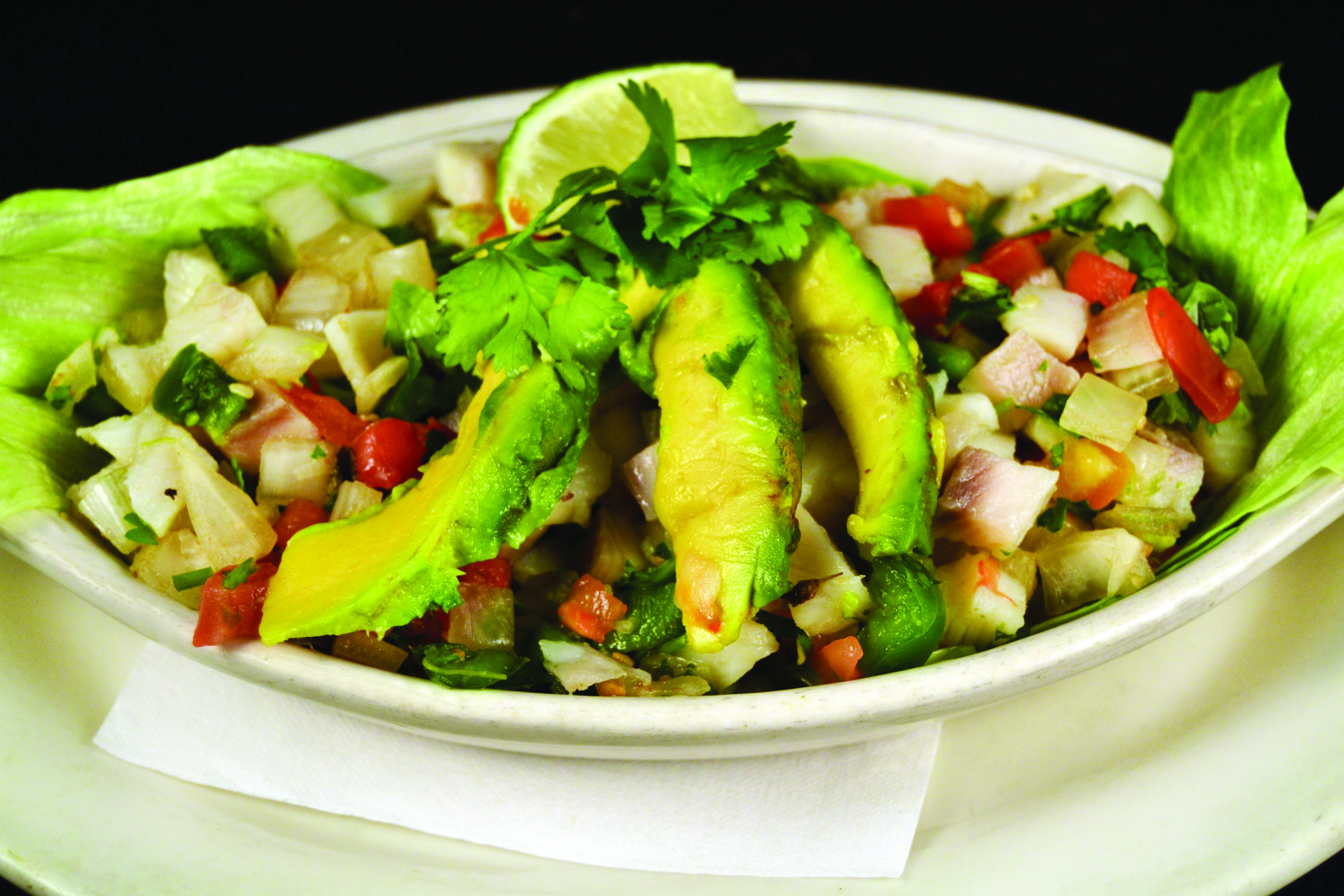 Order Plato de Ceviche food online from Mi Comal Mexican Restaurant store, Irving on bringmethat.com