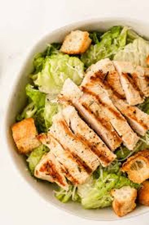 Order Caesar Salad with Grilled Chicken food online from Kellogg's diner store, Brooklyn on bringmethat.com